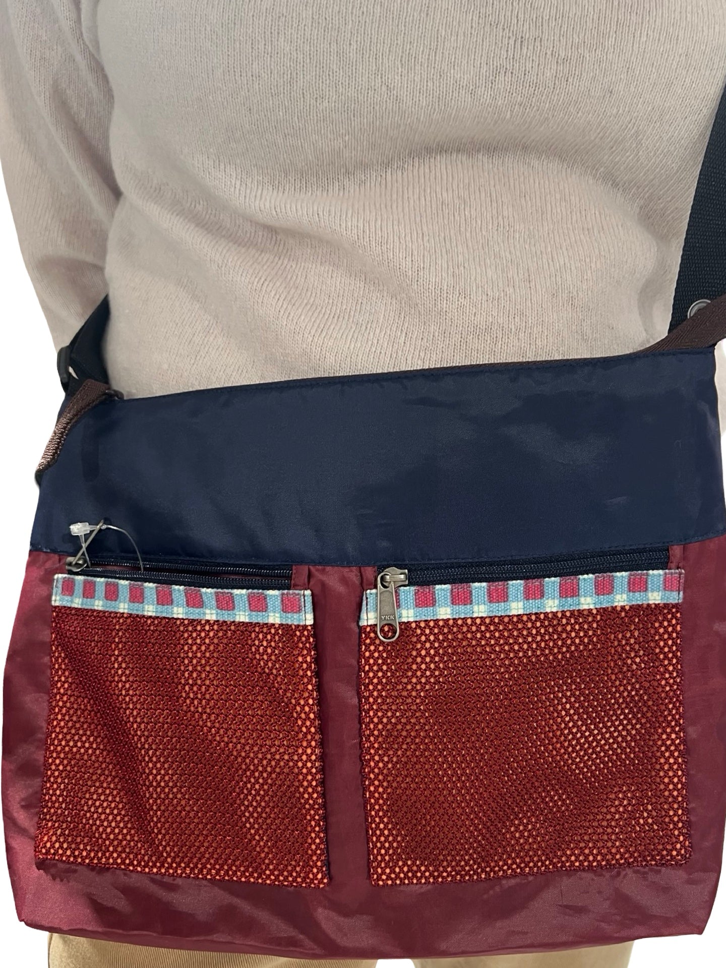 Borsa in granato Anna Kaszer Upari