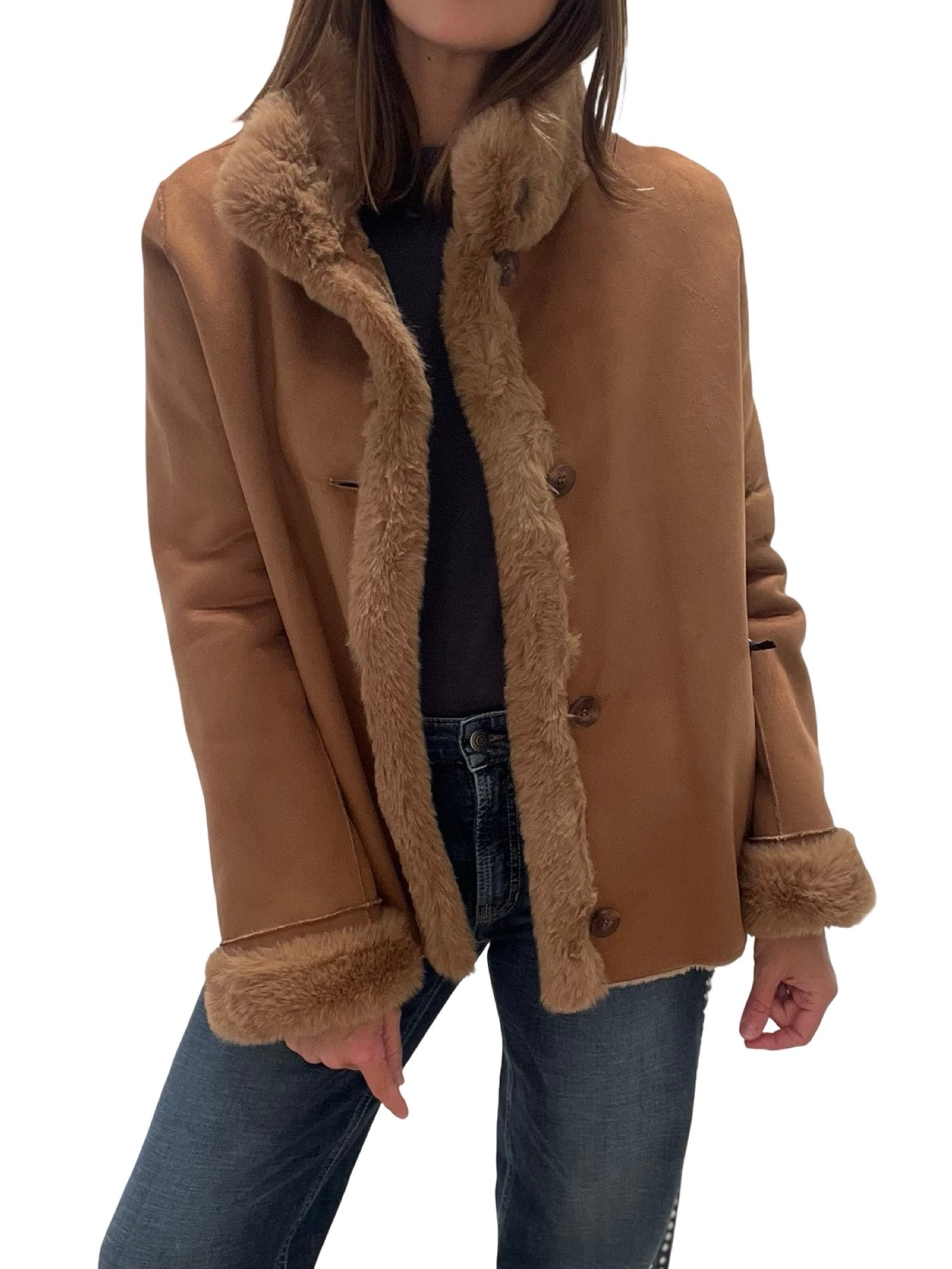 Doppia giacca Vlab cammello