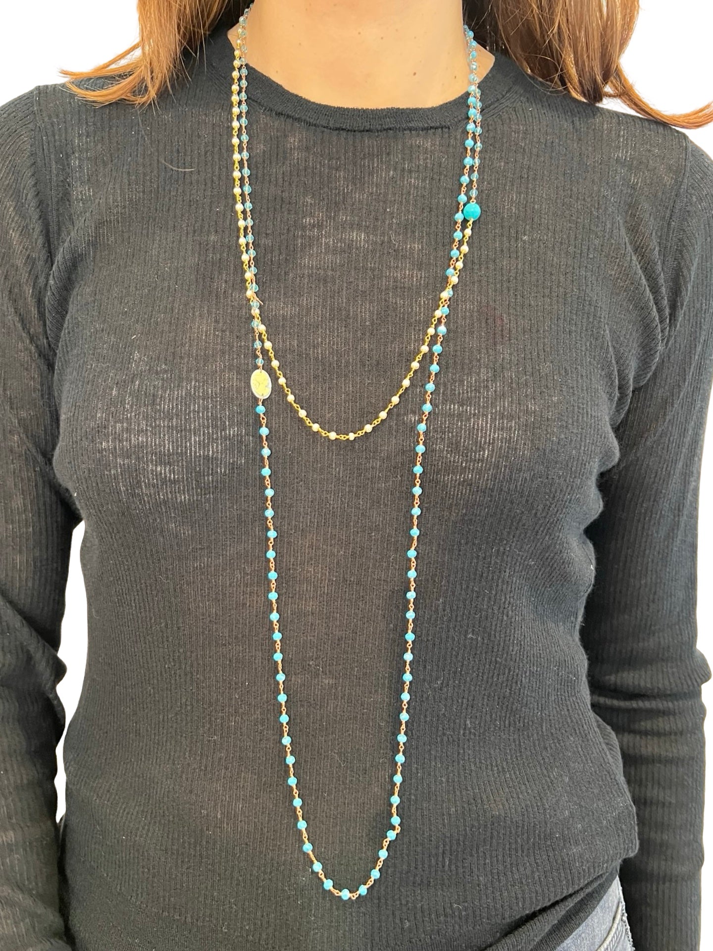 Collar Marcantelli Fabrizio Fino Cara Celeste