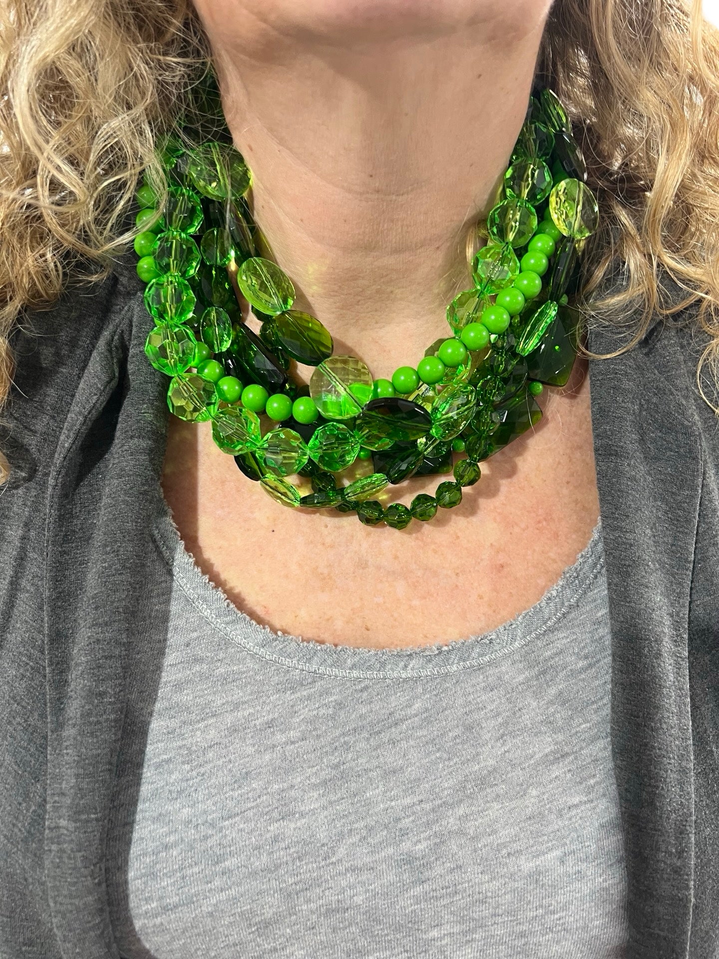 Fabrizio Marcantelli Osaka Green Necklace