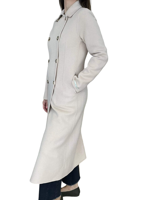 Clox Buttoned Long Coat