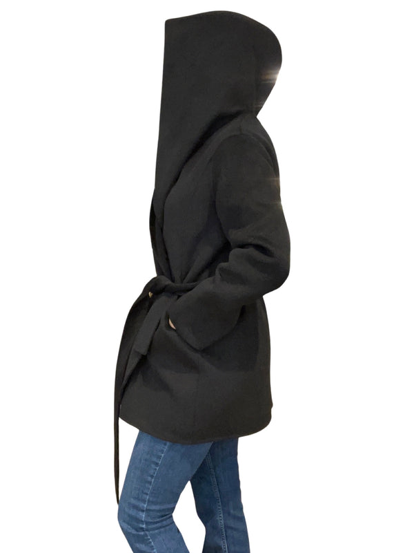 Manteau Vlab avec ceinture noire
