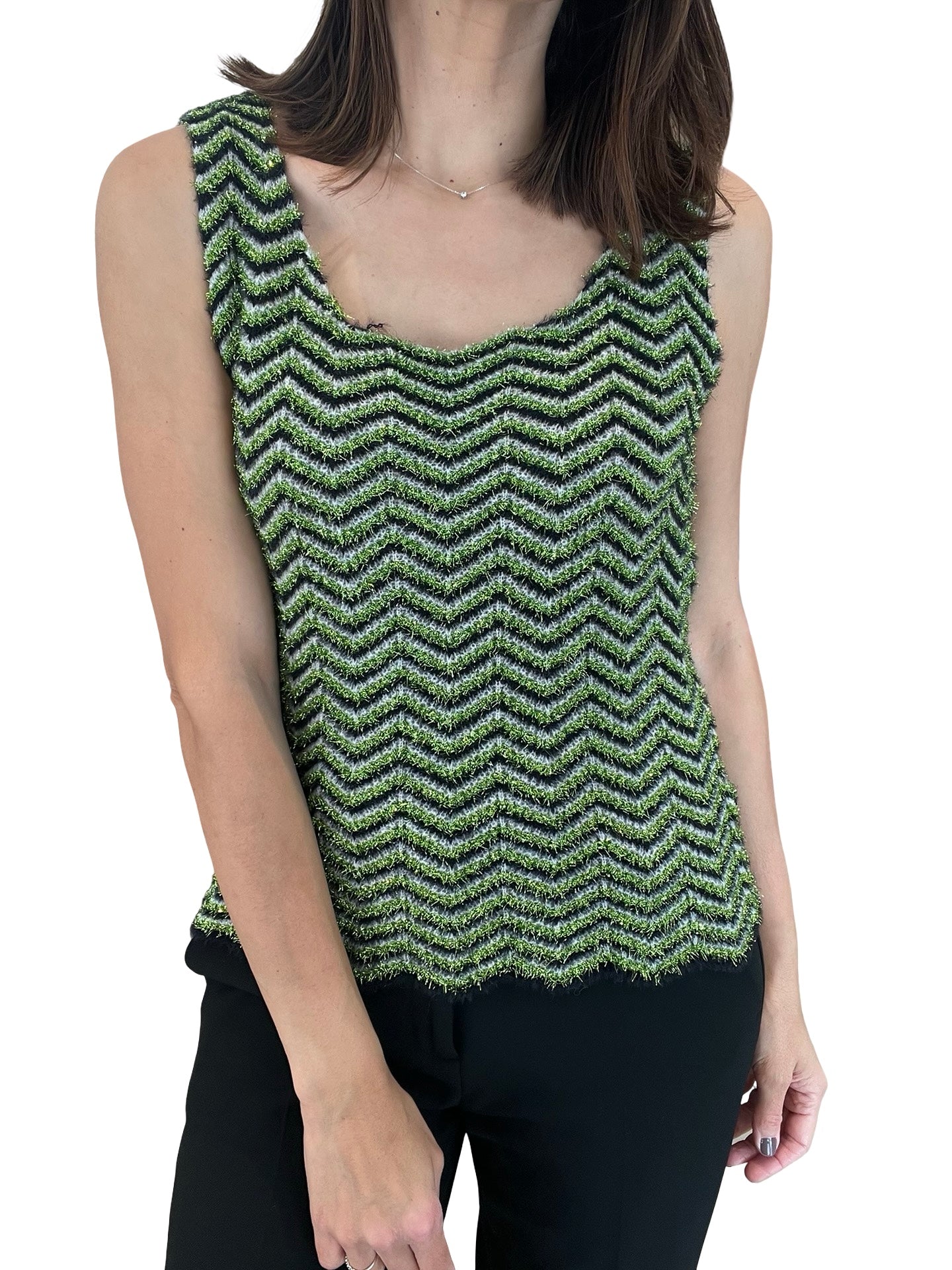 Top Akep Lurex Verde