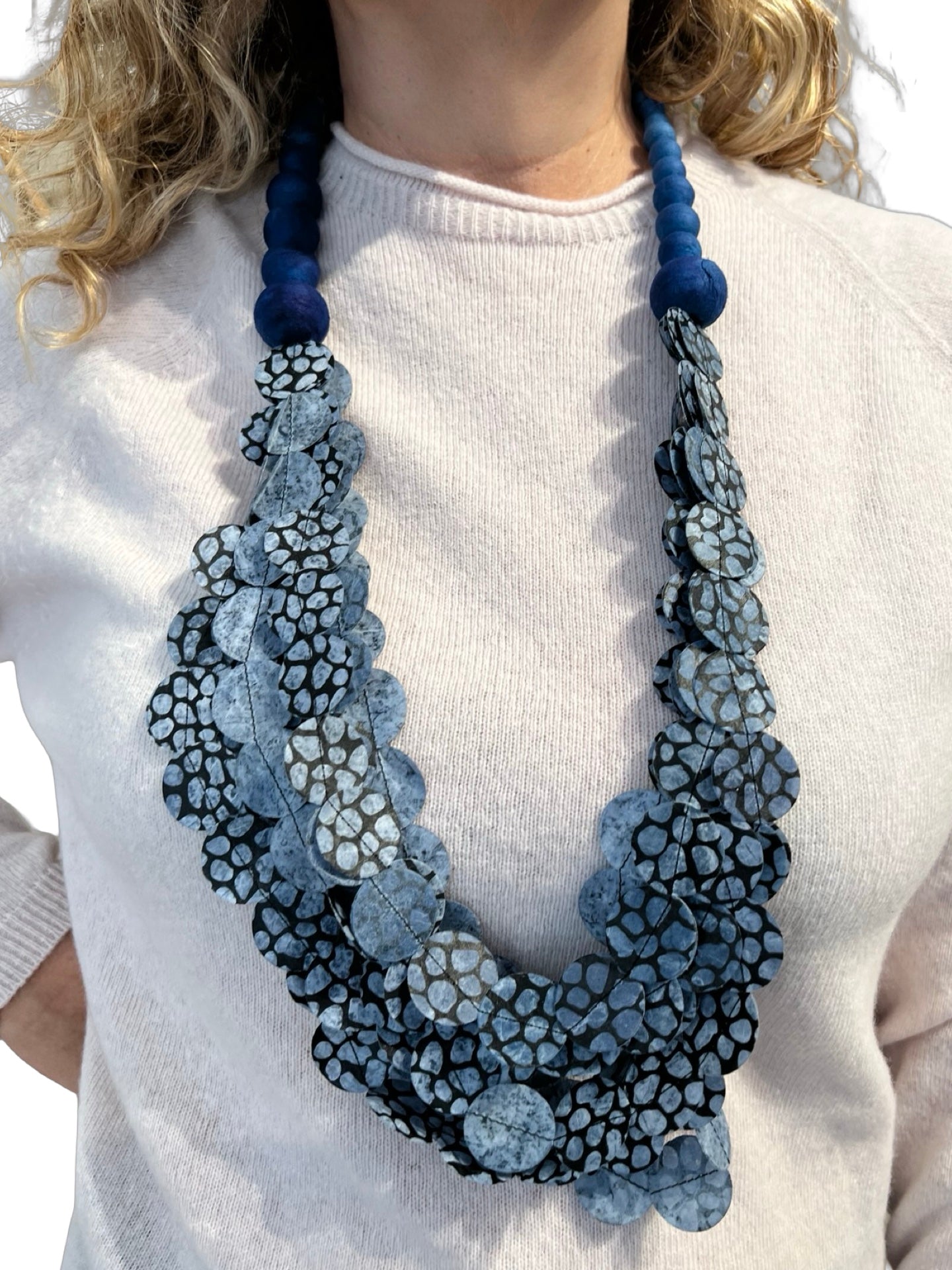 Collar Ana Hagopian Branch Kenia Azul