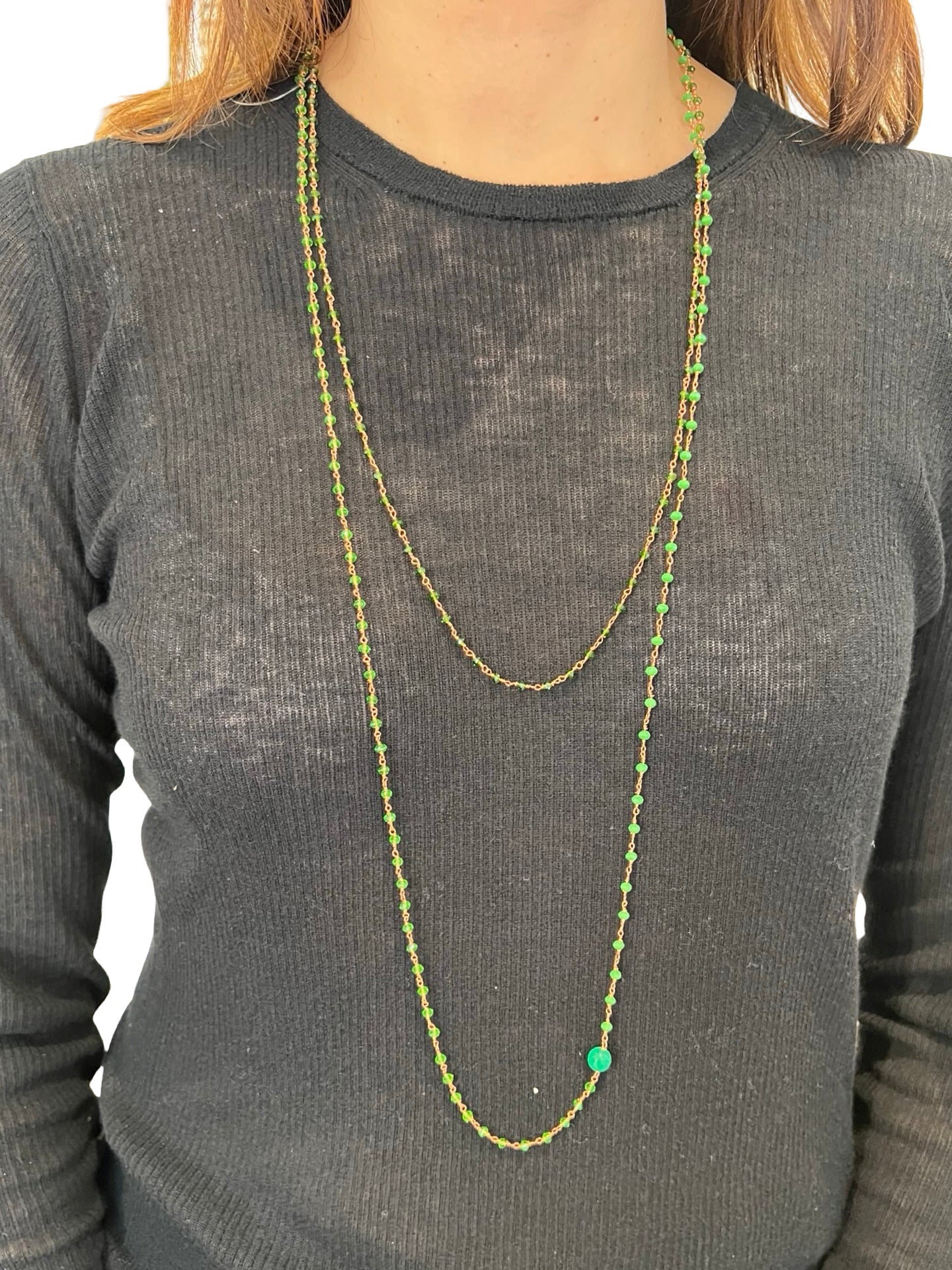 Collar Fabrizio Marcantelli Fino Cara Verde