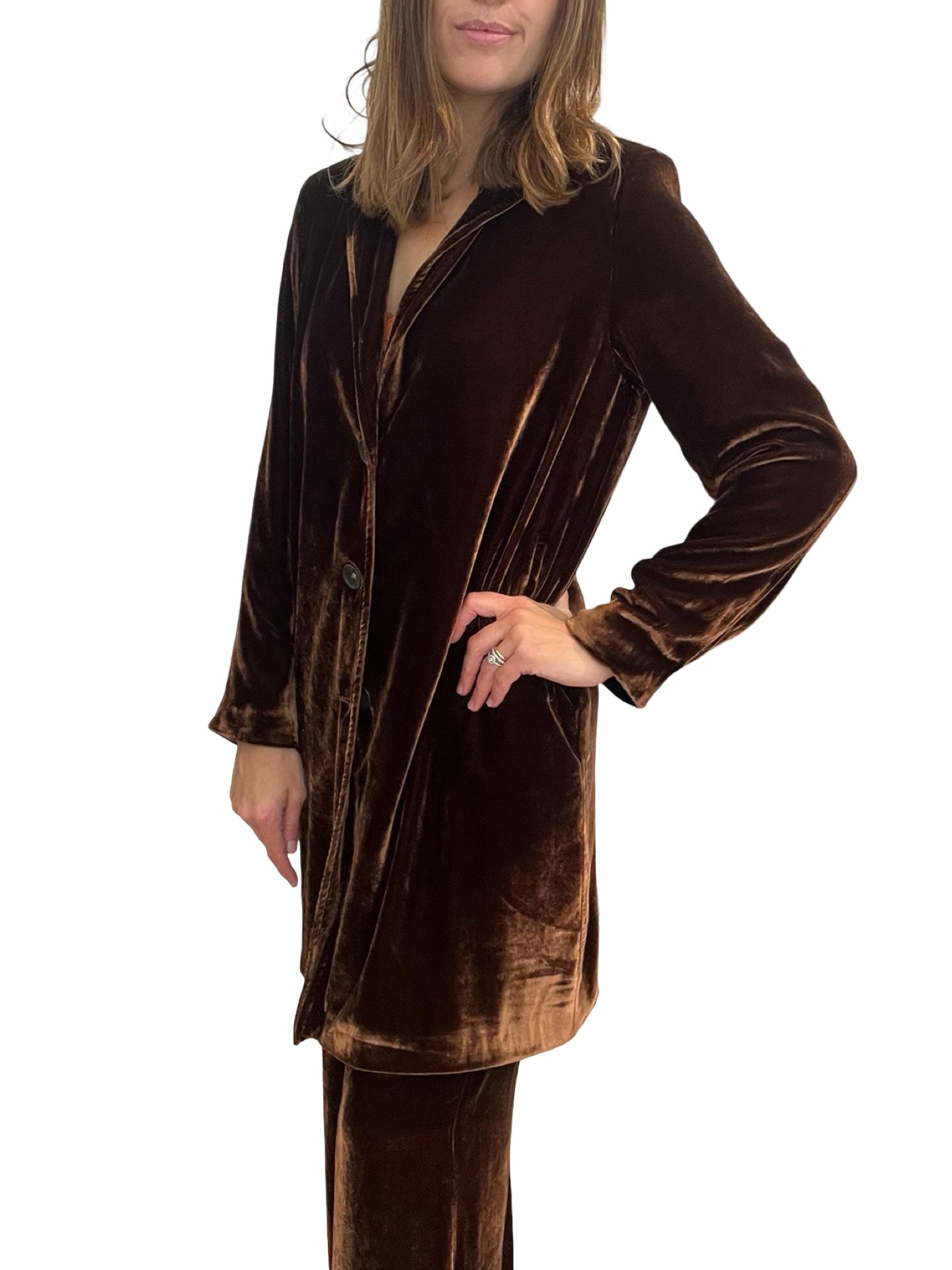 Cappotto in velluto Diega