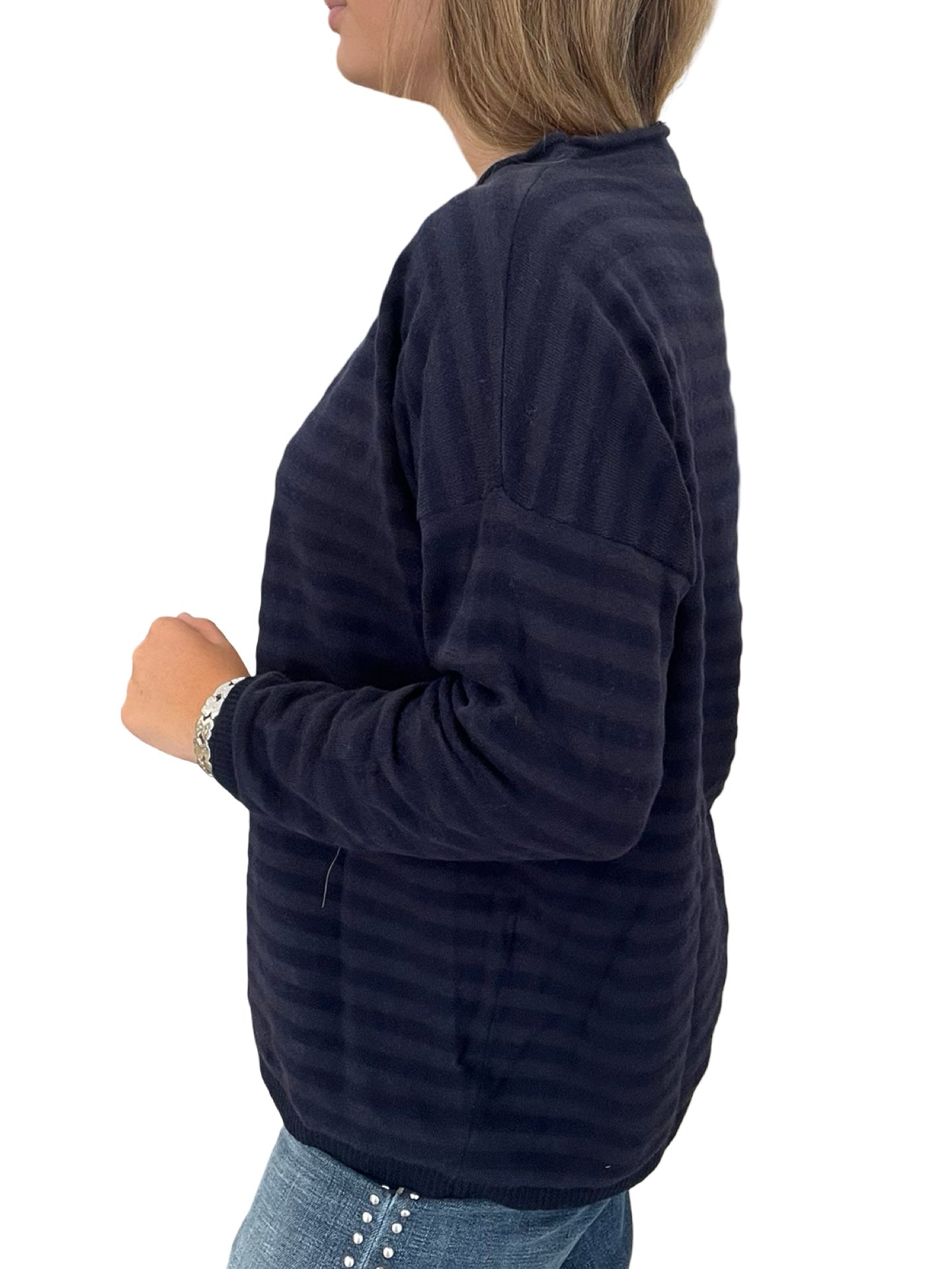 Jersey Whyci Rayas Cuello Redondo