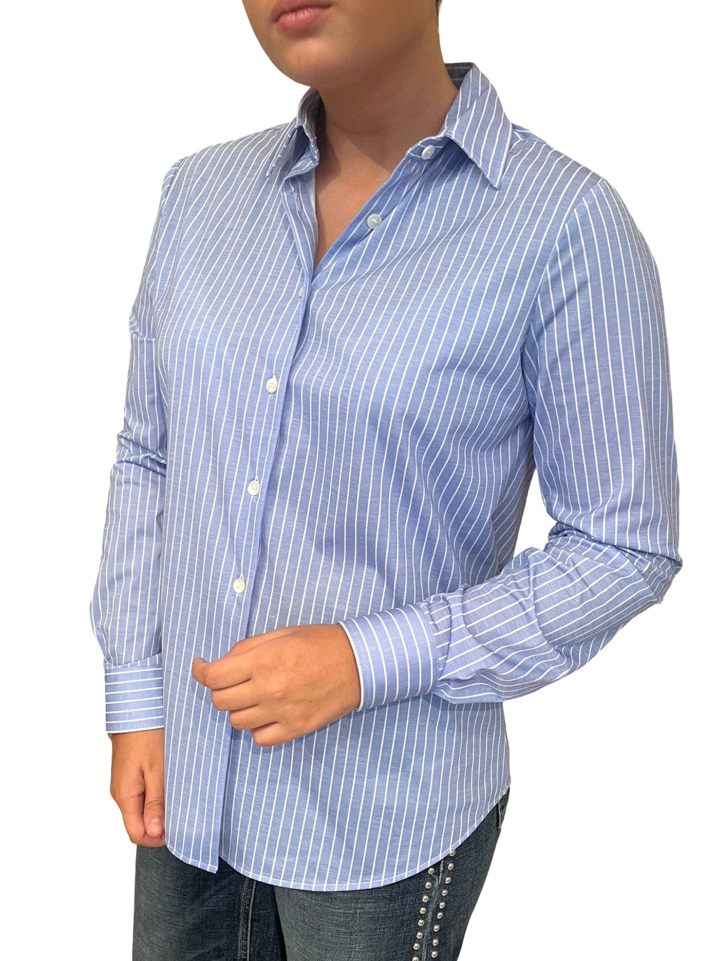 Striped Techno Academy Shirt