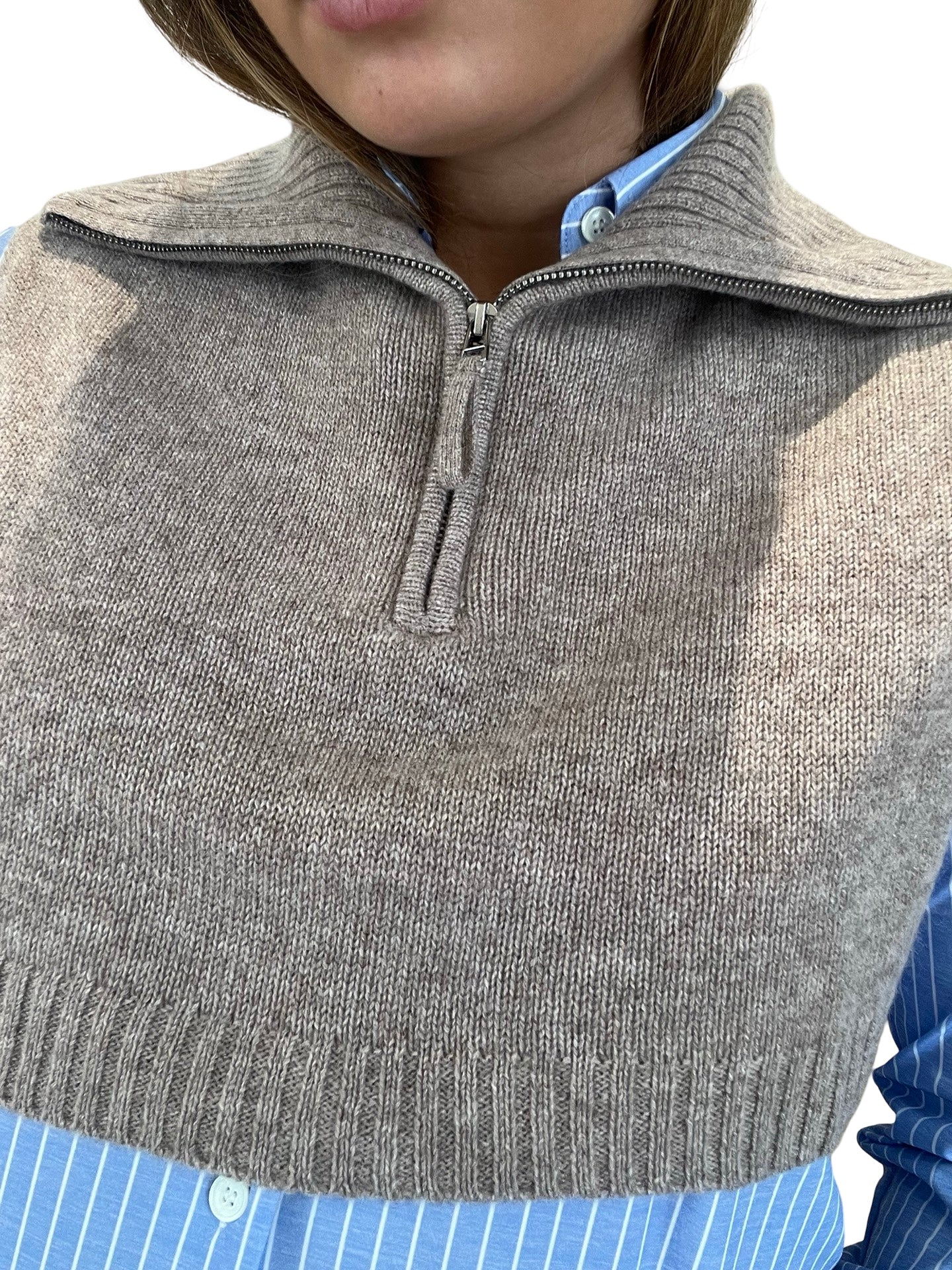 Cuello Absolut Cashmere Cremallera