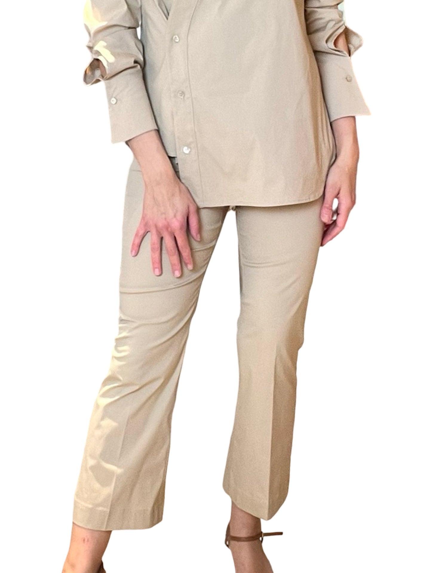 Pantalon Liviana Conti Popelin Flare