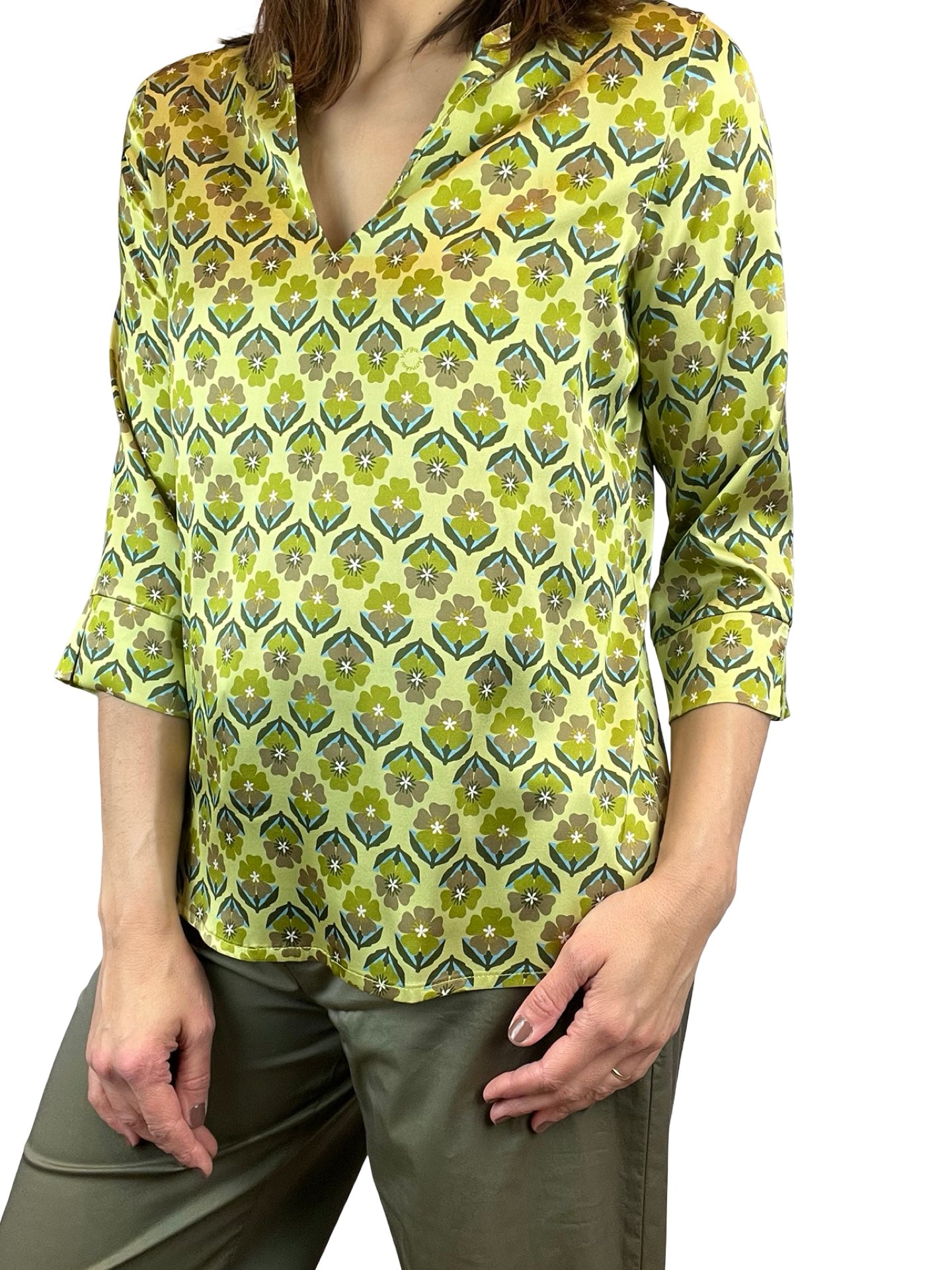 Blusa Monika Varga Margaritas Verde