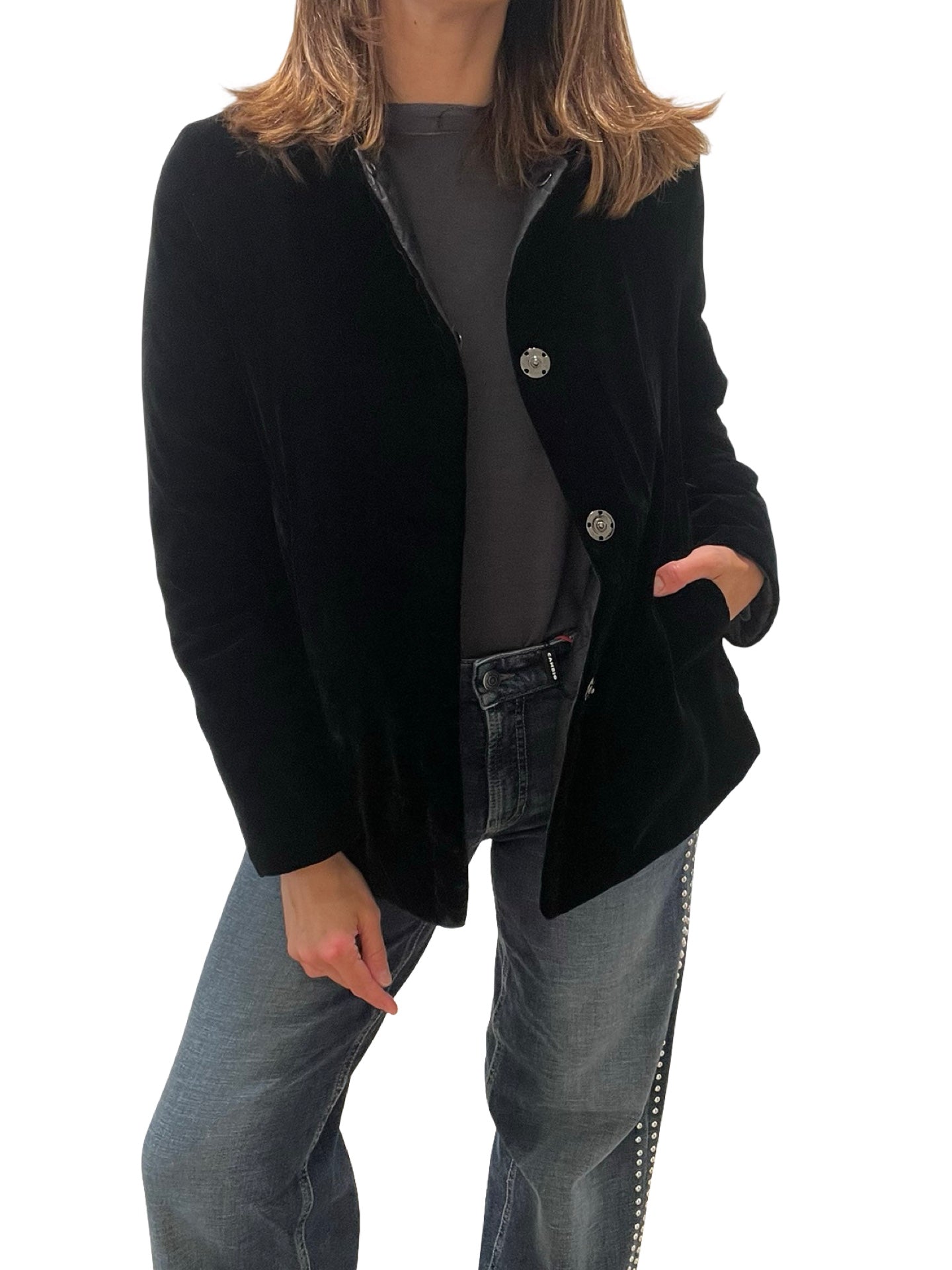 Chaqueta VLab Corta Terciopelo