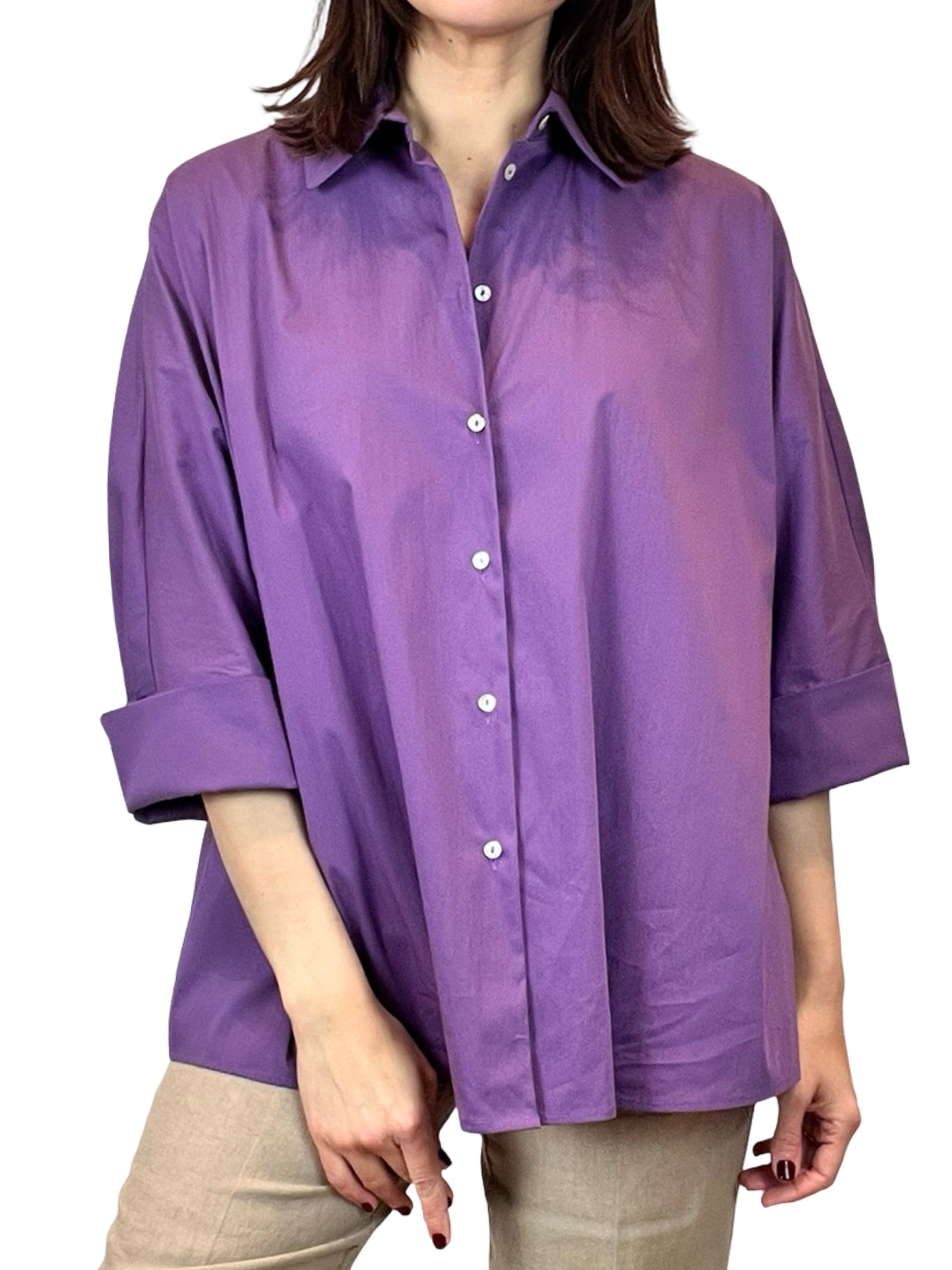 Adele French Sleeve Shirt Back