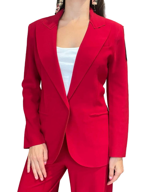 Blazer Norma Kamali Boton