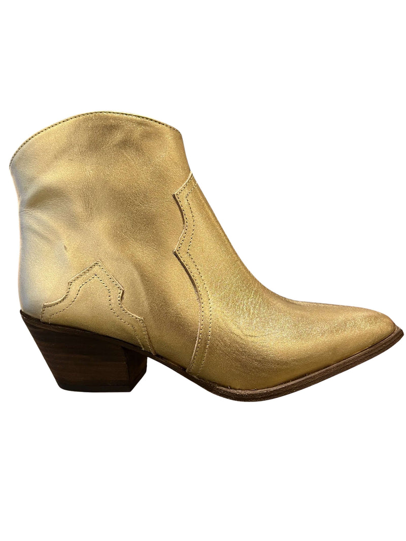 Baltarini Guiller Golden Ankle Boot