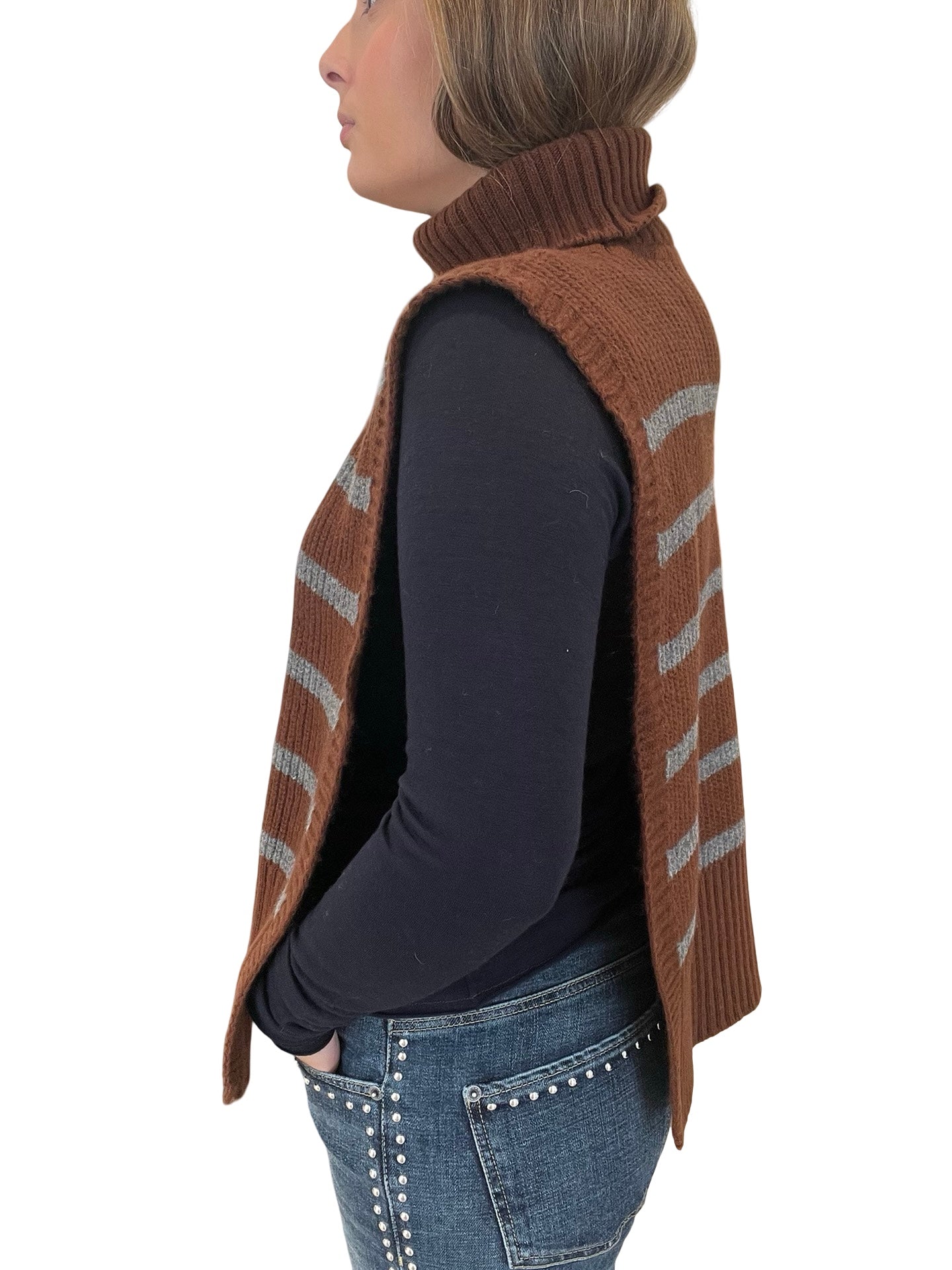 Cuello Davantino Cisne Rayas