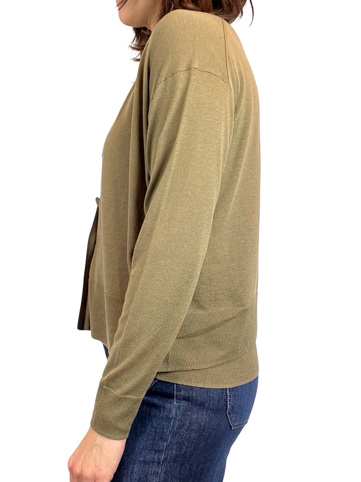 Cardigan Ct Plage Ancho Bolsillos