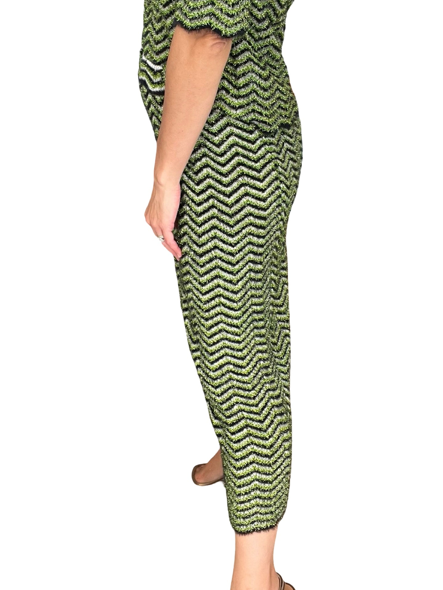 Gonna Akep Lurex Verde