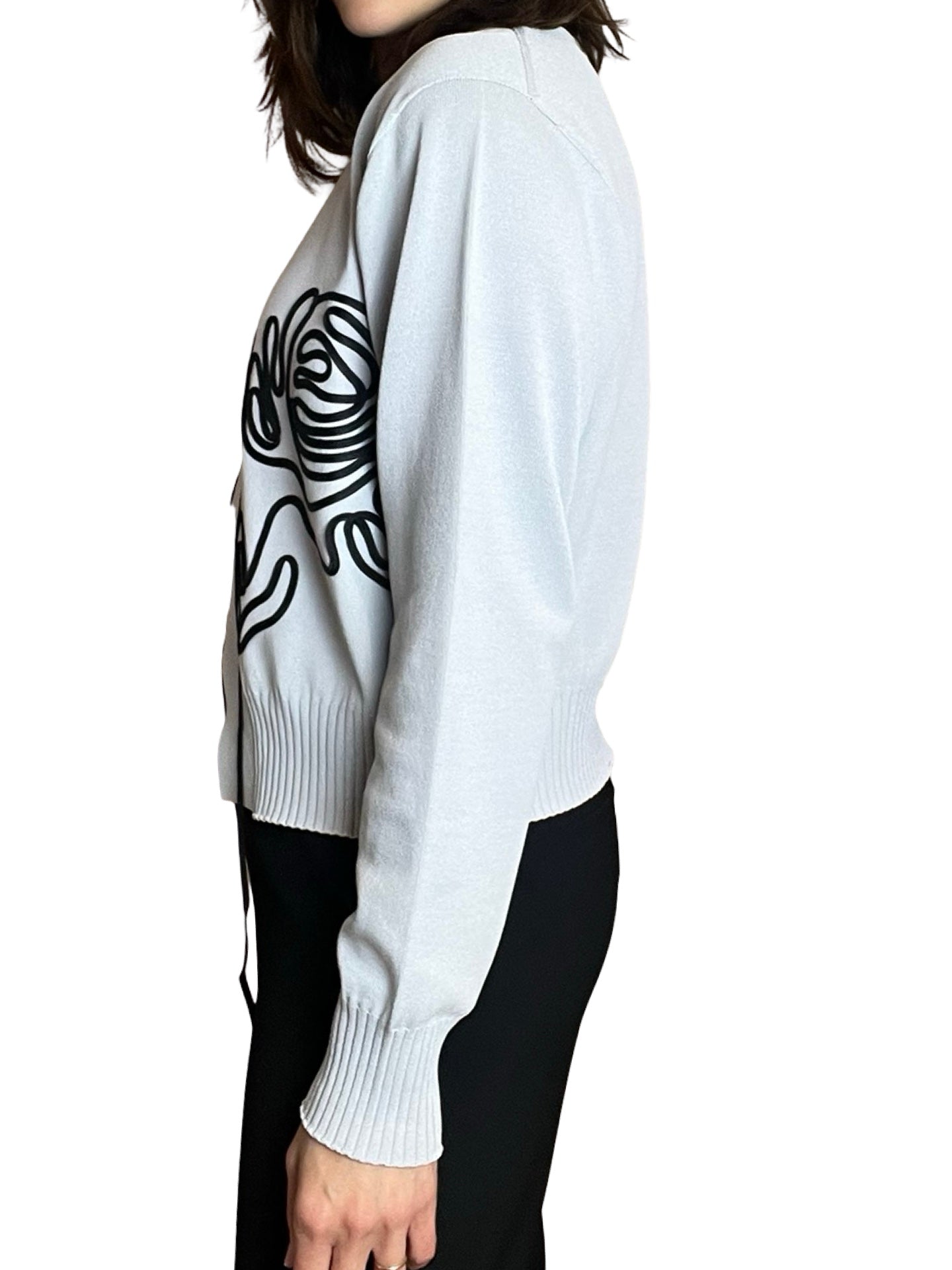 Cardigan leggero ricamato Conti