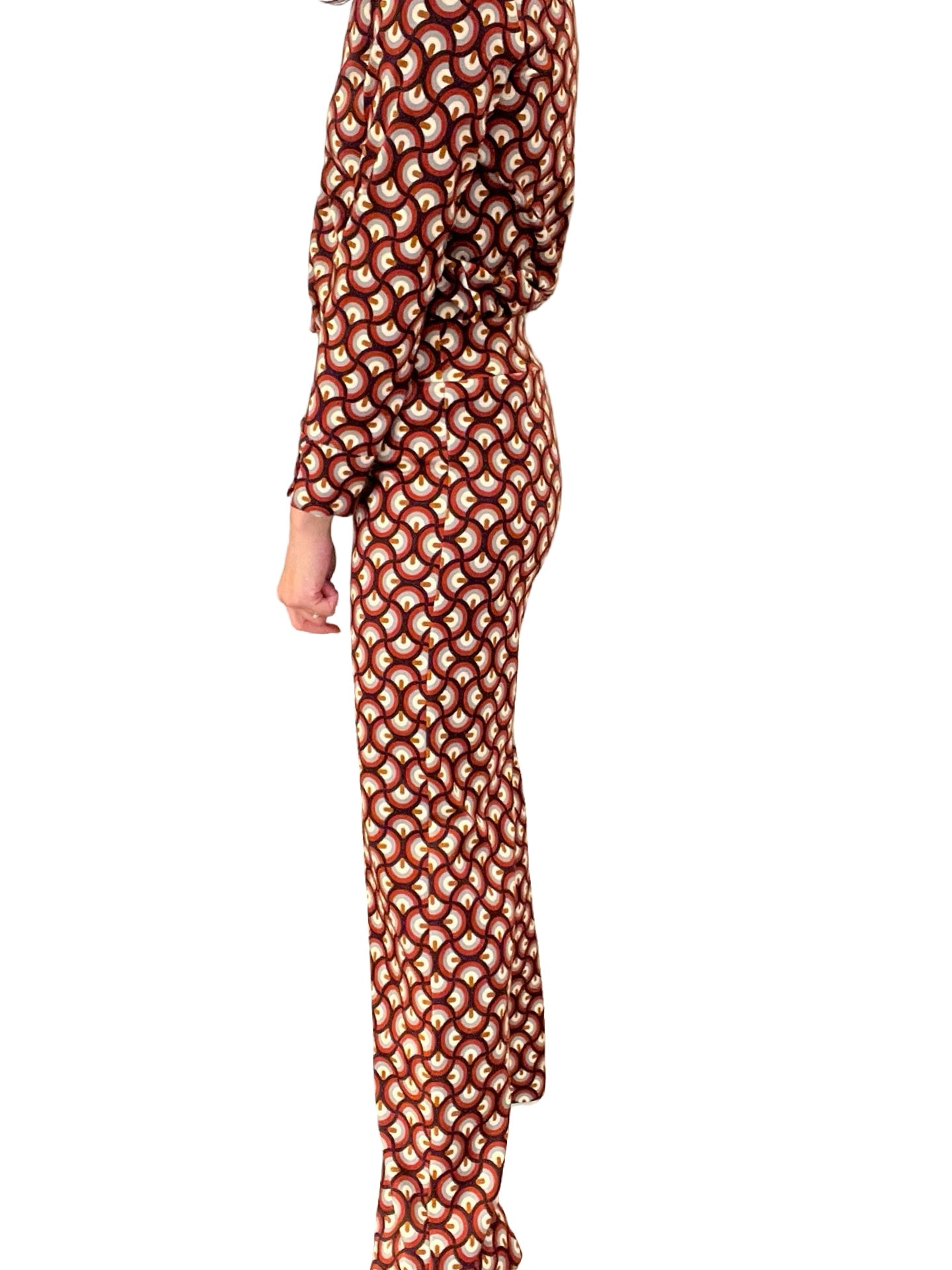 Monika Varga Geometric Knit Pants