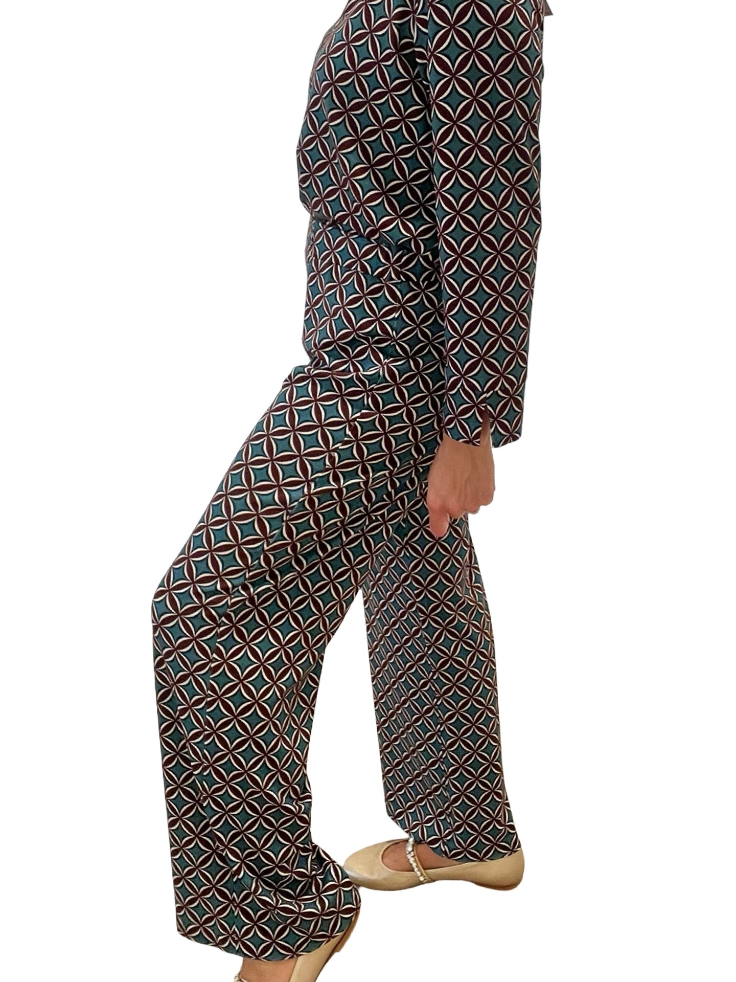 Monika varga pantalon imprimé flor