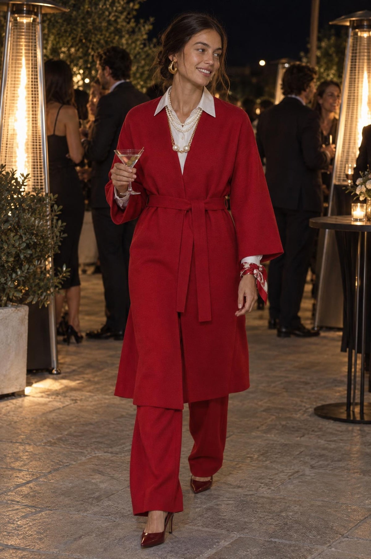 Chaqueta Liviana Conti Cynthia Rojo