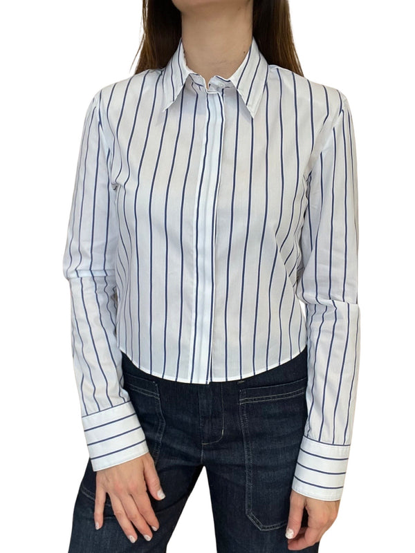 Xacus Brenda Short Striped Shirt