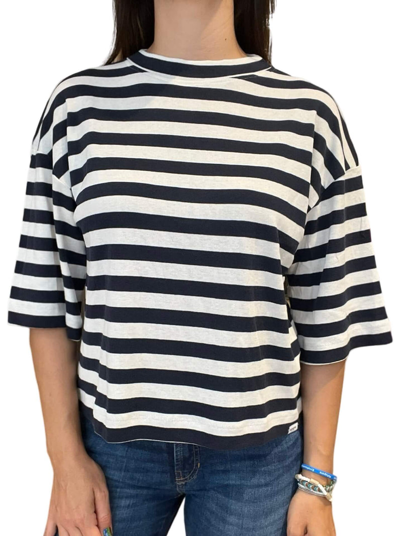 Penn&amp;Ink Striped T-shirt