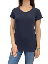 T -Velvet Neck T -Shirt