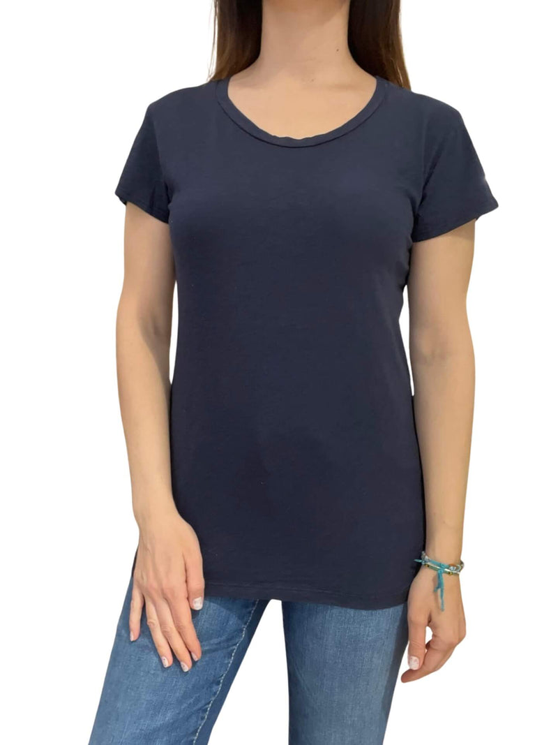 T -Velvet Neck T -Shirt