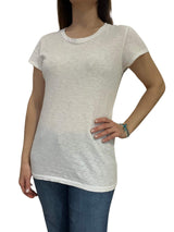 T -Velvet Neck T -Shirt