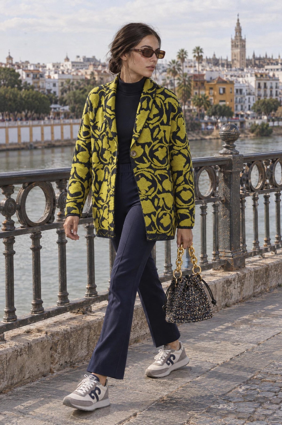 Justmine Moss Lime Jacket