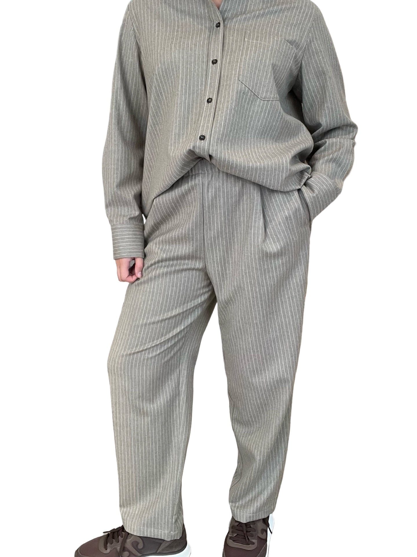 Pantalon Rosso35 Pinzas Rayas