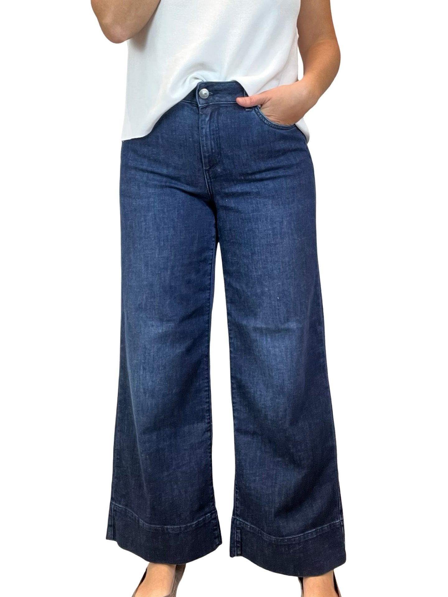 Jeans Cigala's Palazzo Crop
