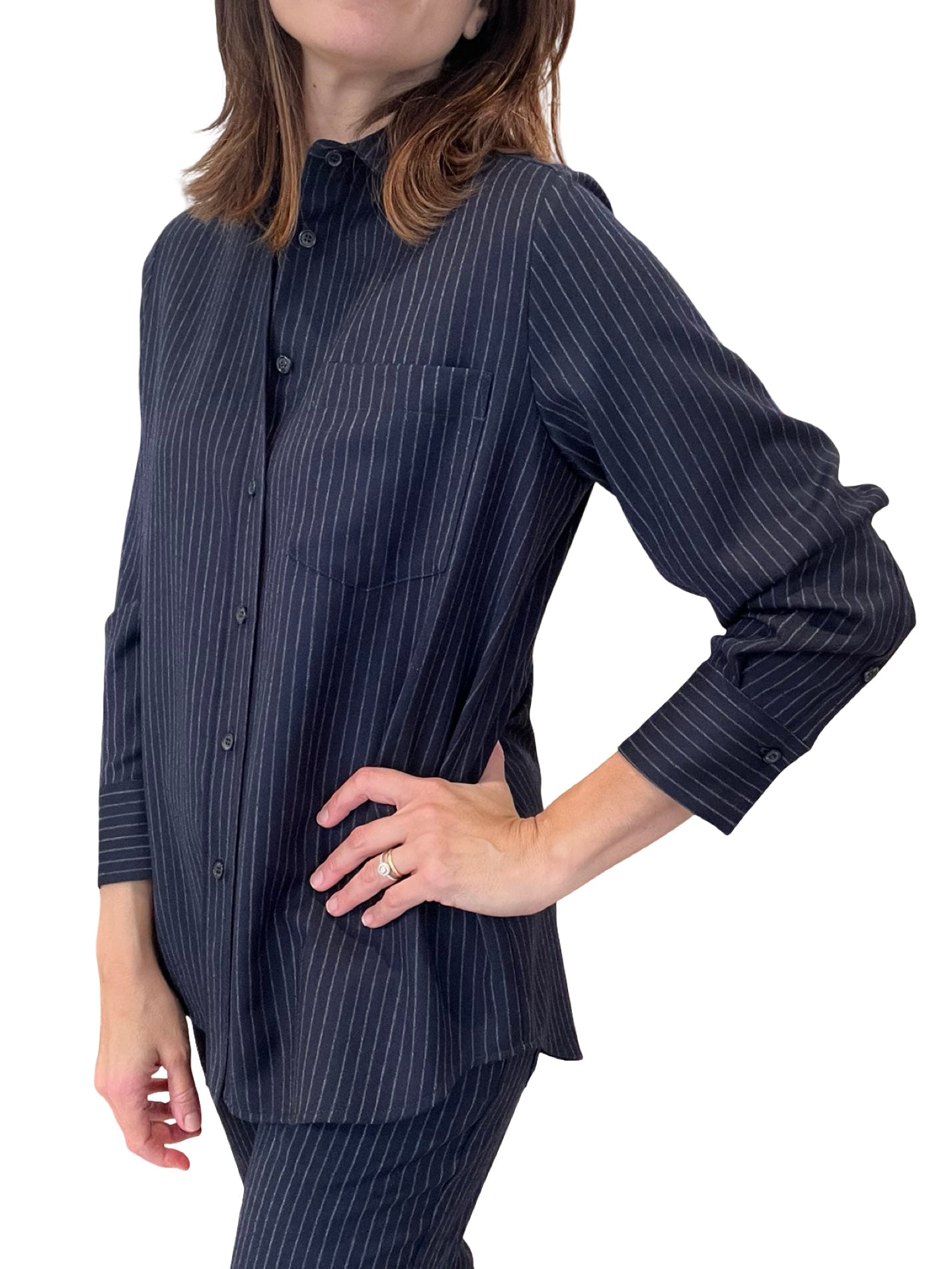 Chemise rayée Rosso35