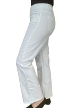 Cigala's Ell Bottom Crop Jeans White