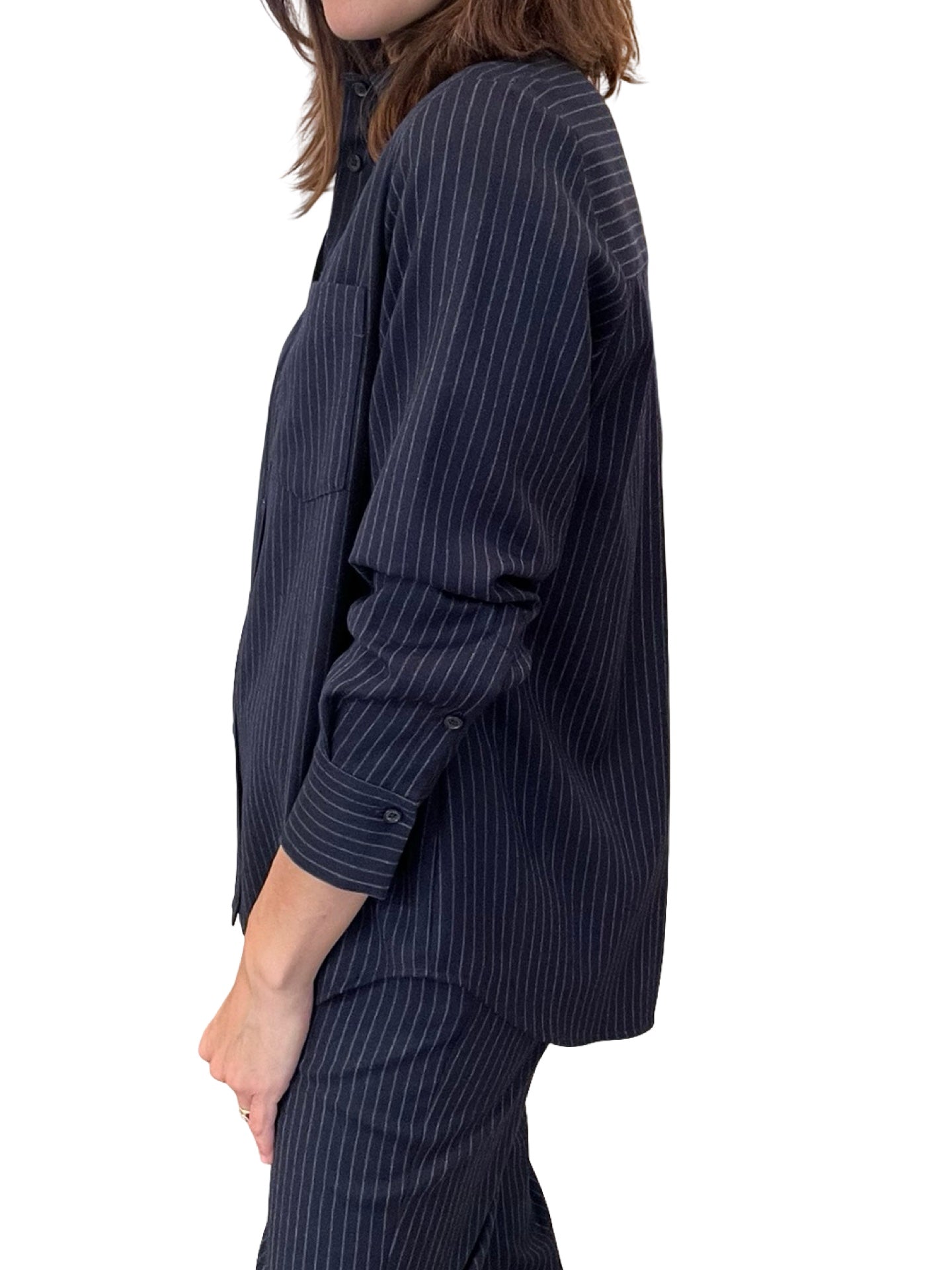 Camicia a Righe Rosso35