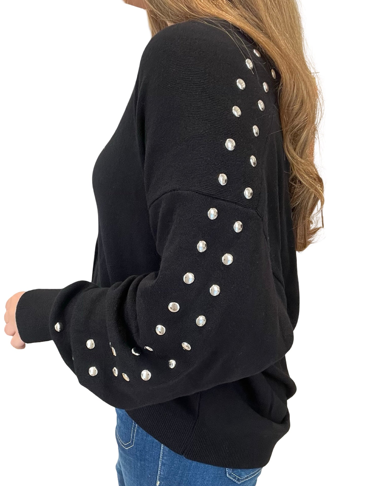 Akep Cardigan Goujons Manches Large Col V