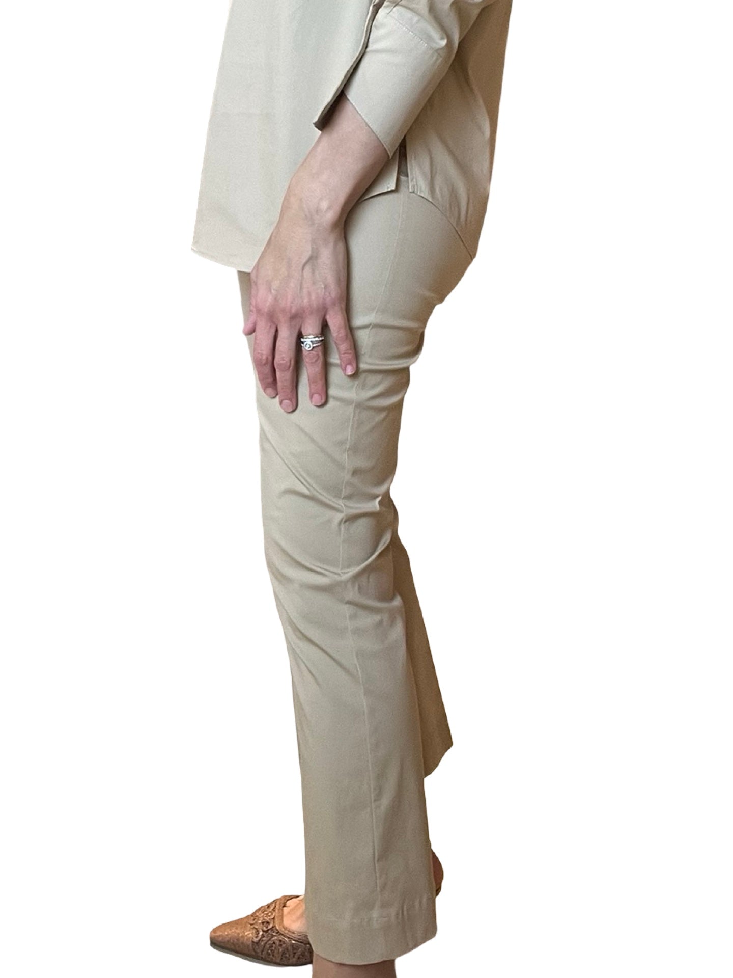 Pantalon Liviana Conti Popelin Flare