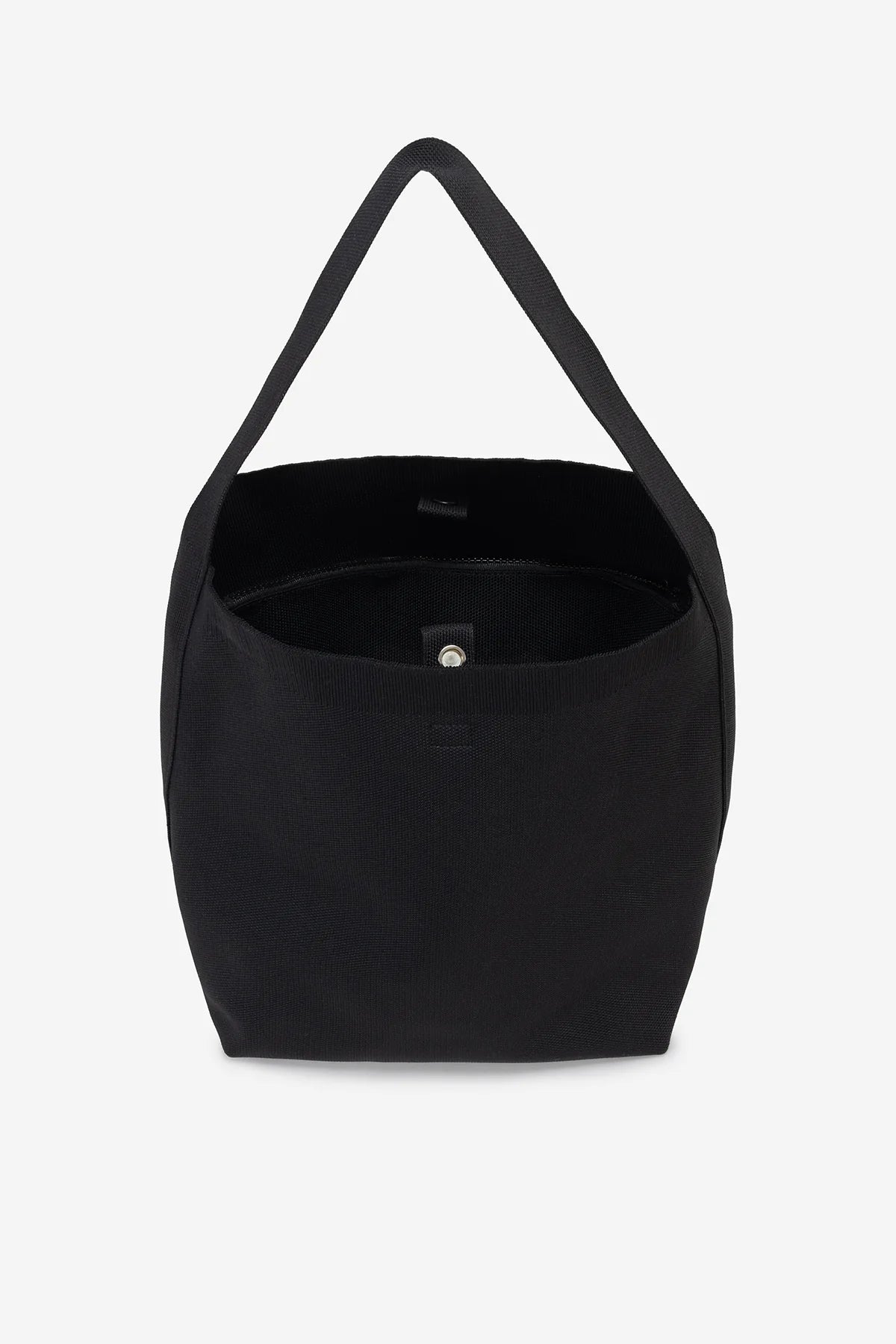 Bolso Ecoalf Marta Tika Plain Bucket Negro