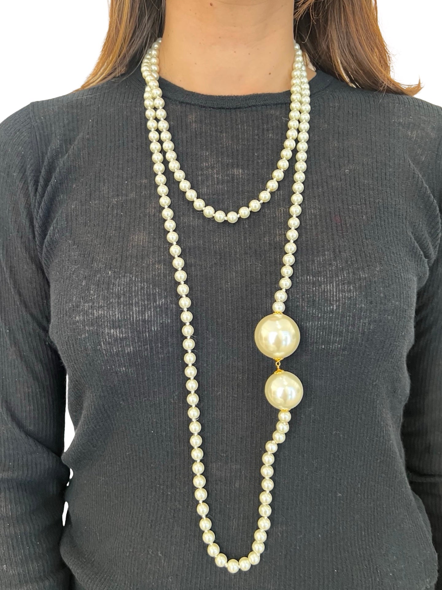 Collar Fabrizio Marcantelli Coco Perlas Largo