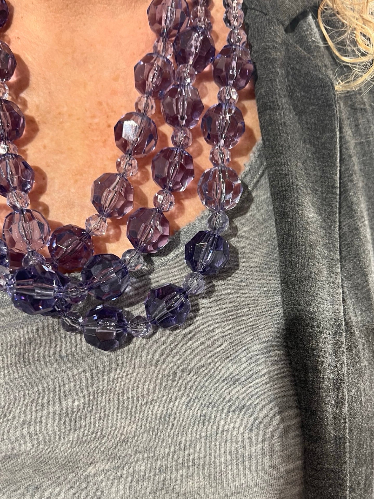 Fabrizio Marcantelli Stones Necklace 2 Sizes Alternanda Gray