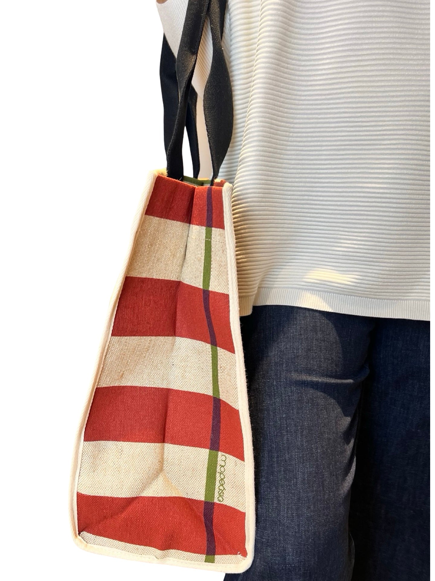 Bolso Mapoésie Yute Rayas