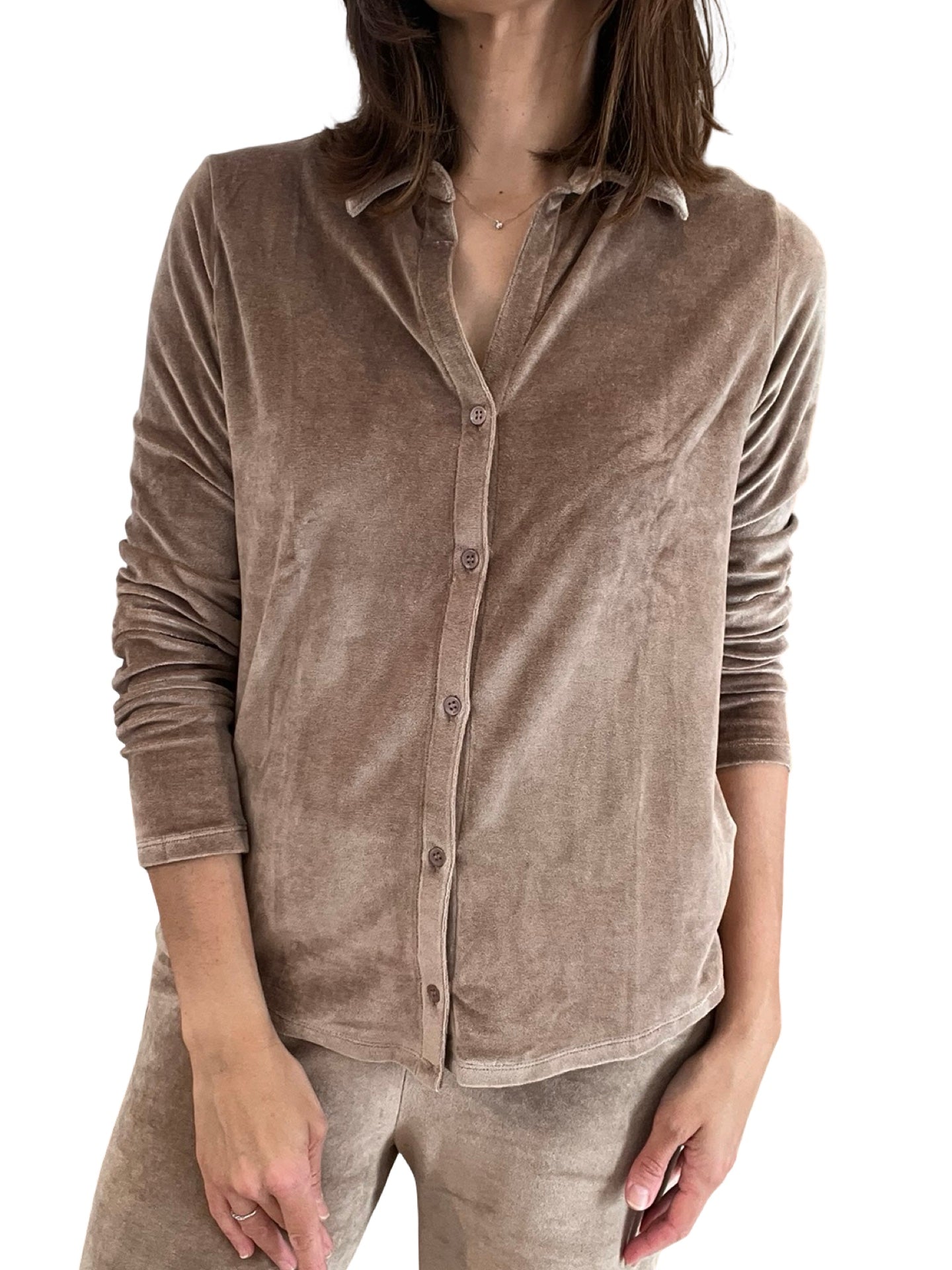 Chemise en velours Majestic Filatures