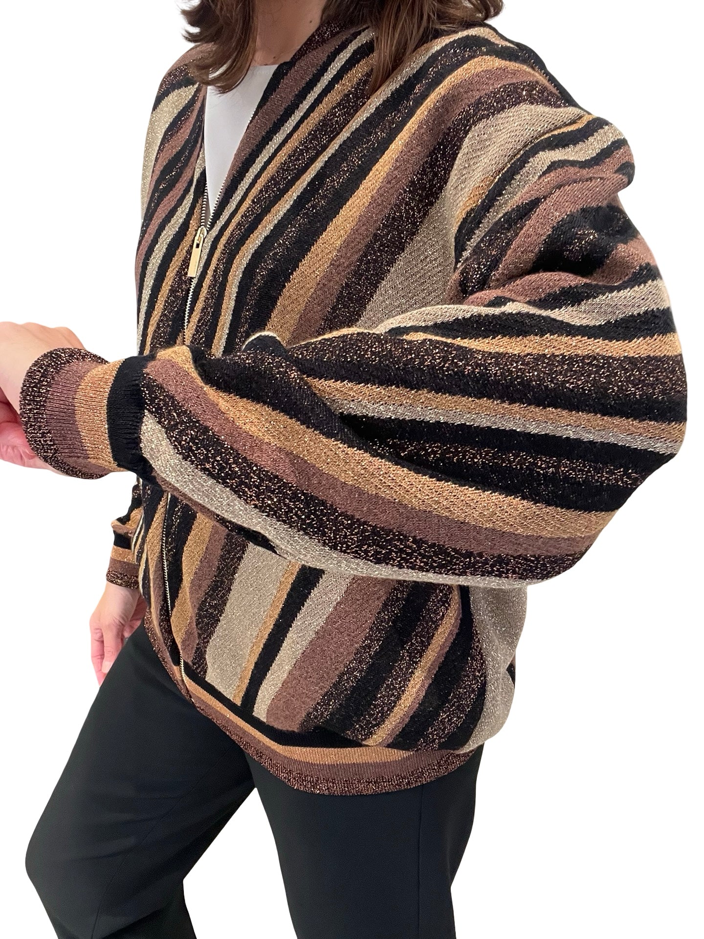 Chaqueta Akep Punto Lurex