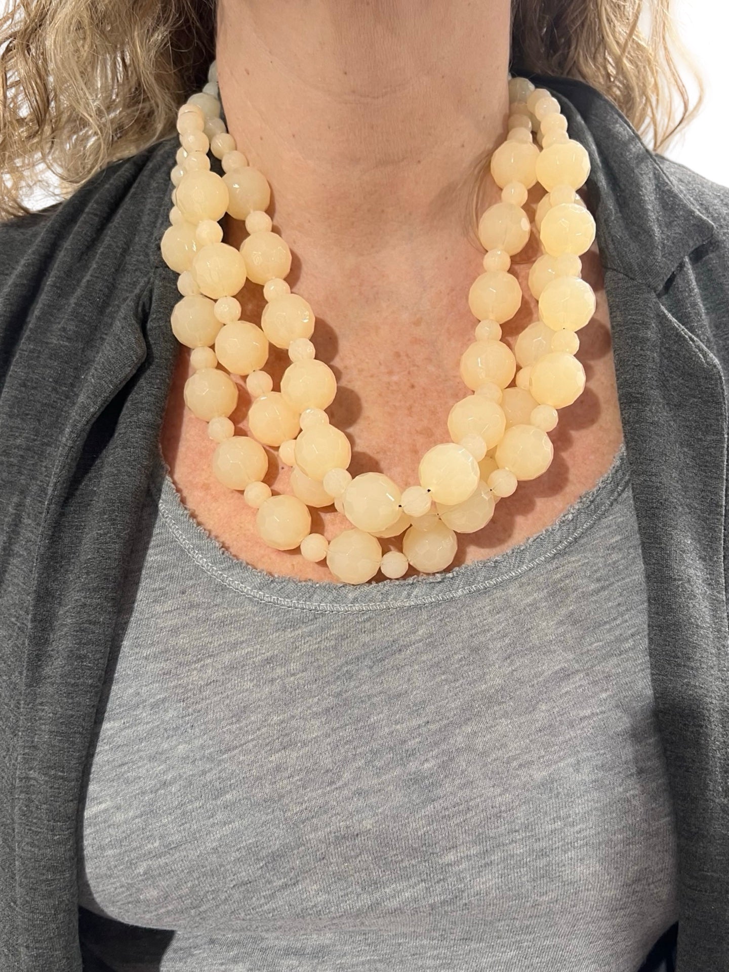 Fabrizio Marcantelli Stones Necklace 2 Sizes Alternanda Butter