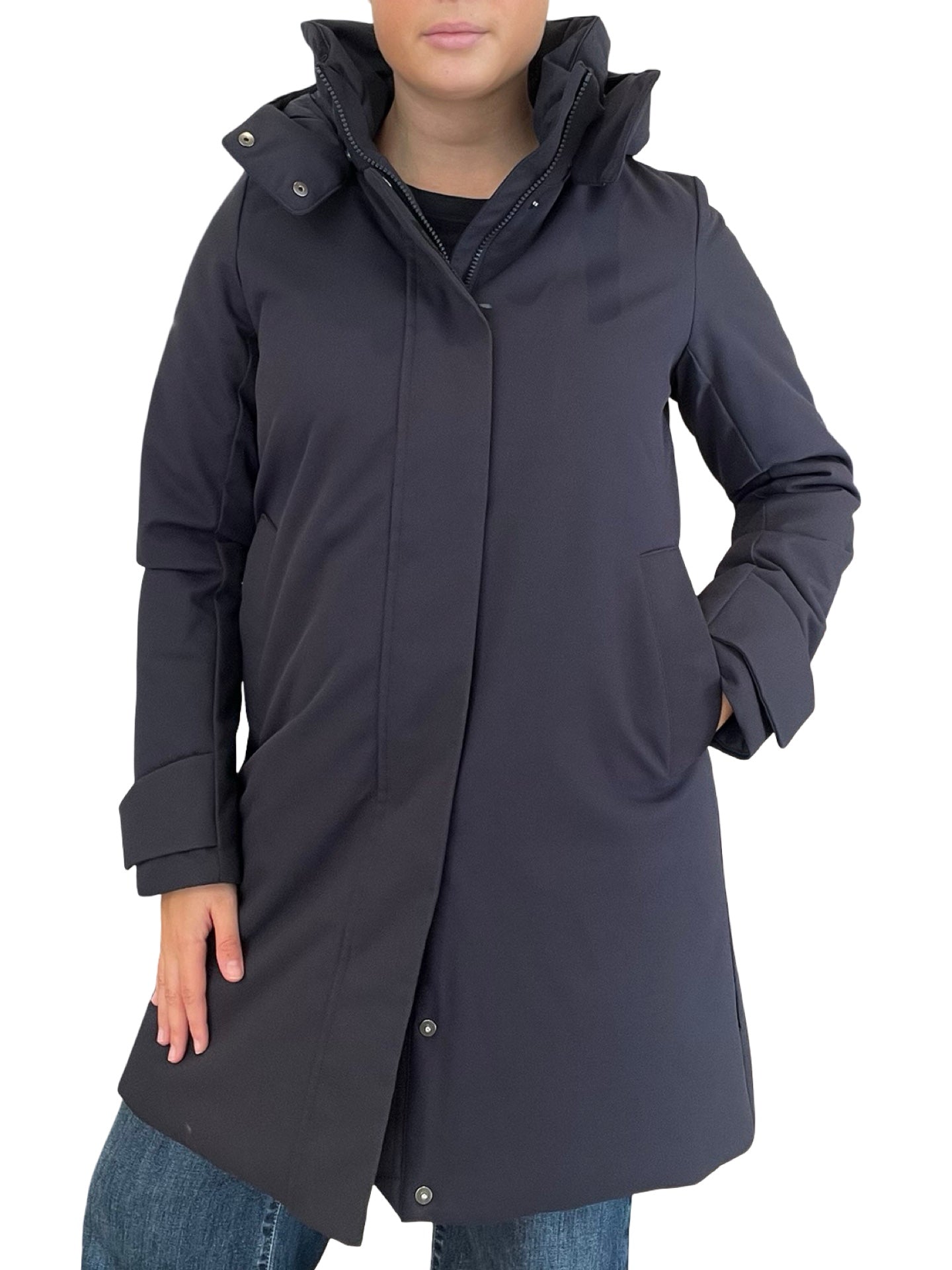 Save The Duck Parka lungo Sklar Navy