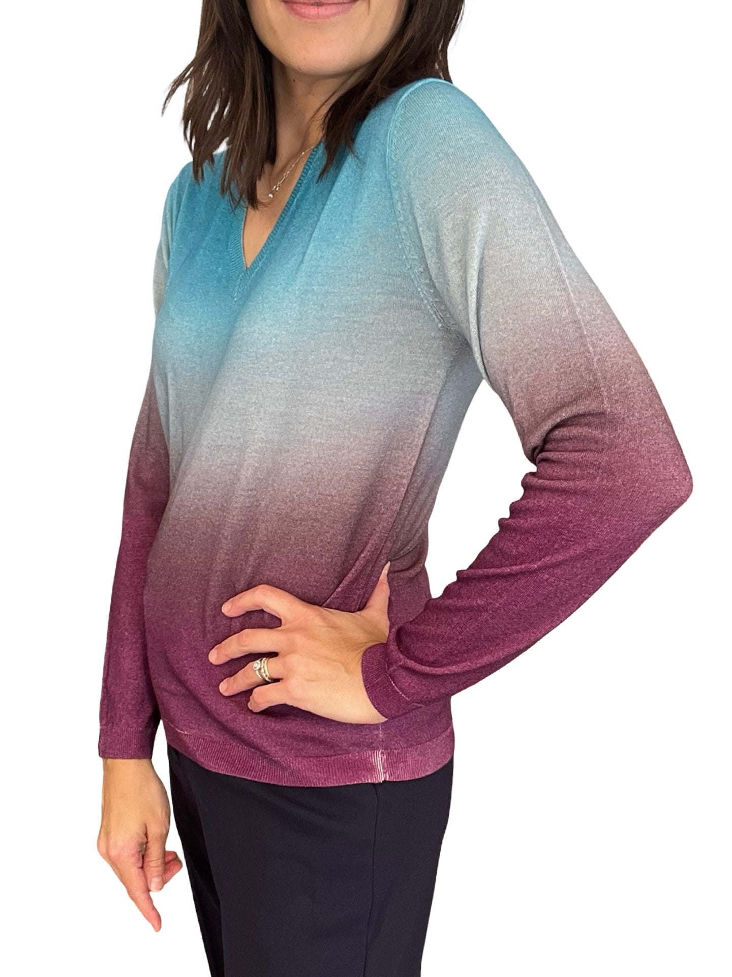 Cardigan in Bed with you round neck with pockets