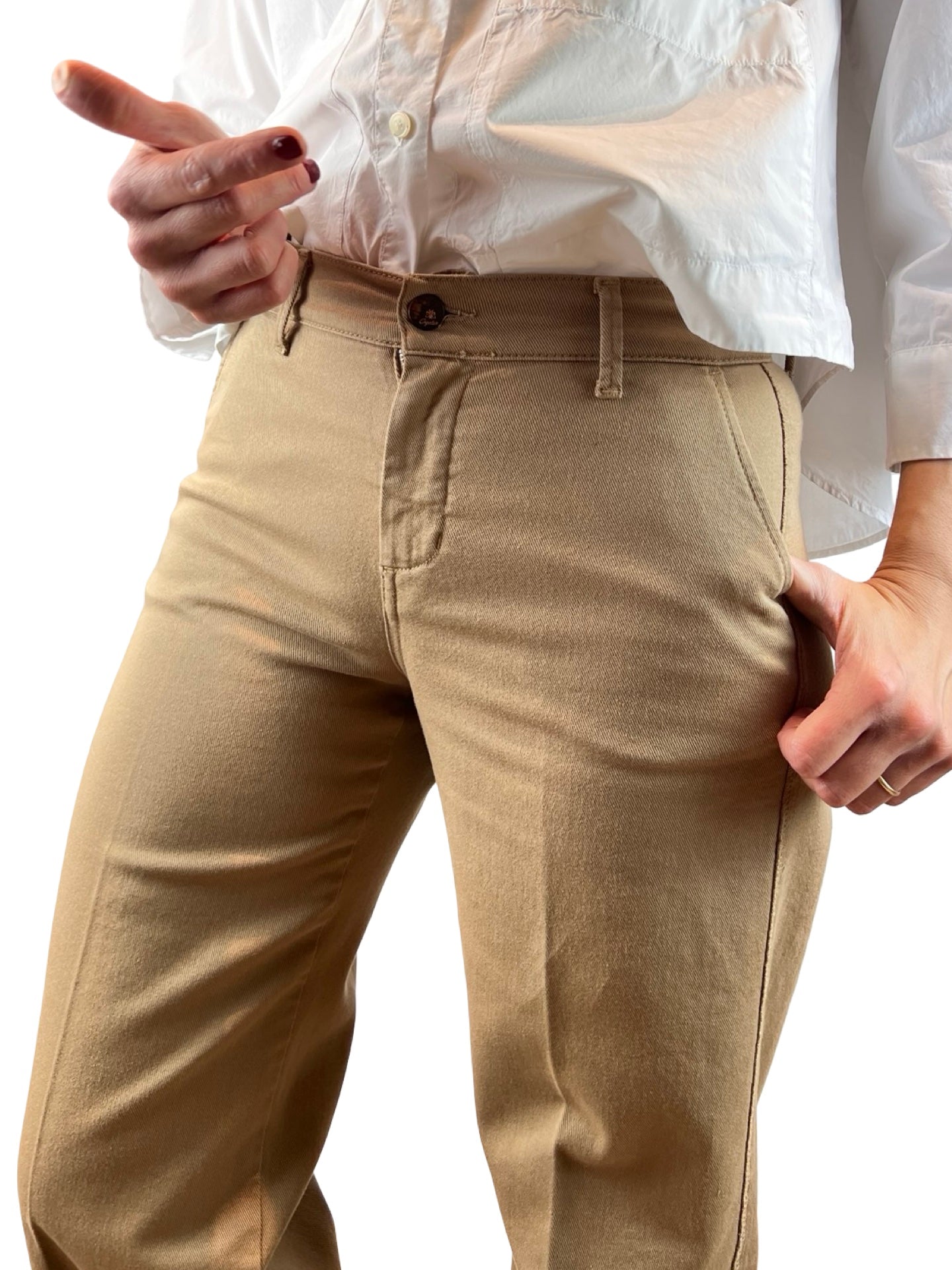 Le jean chino long droit de Cigala