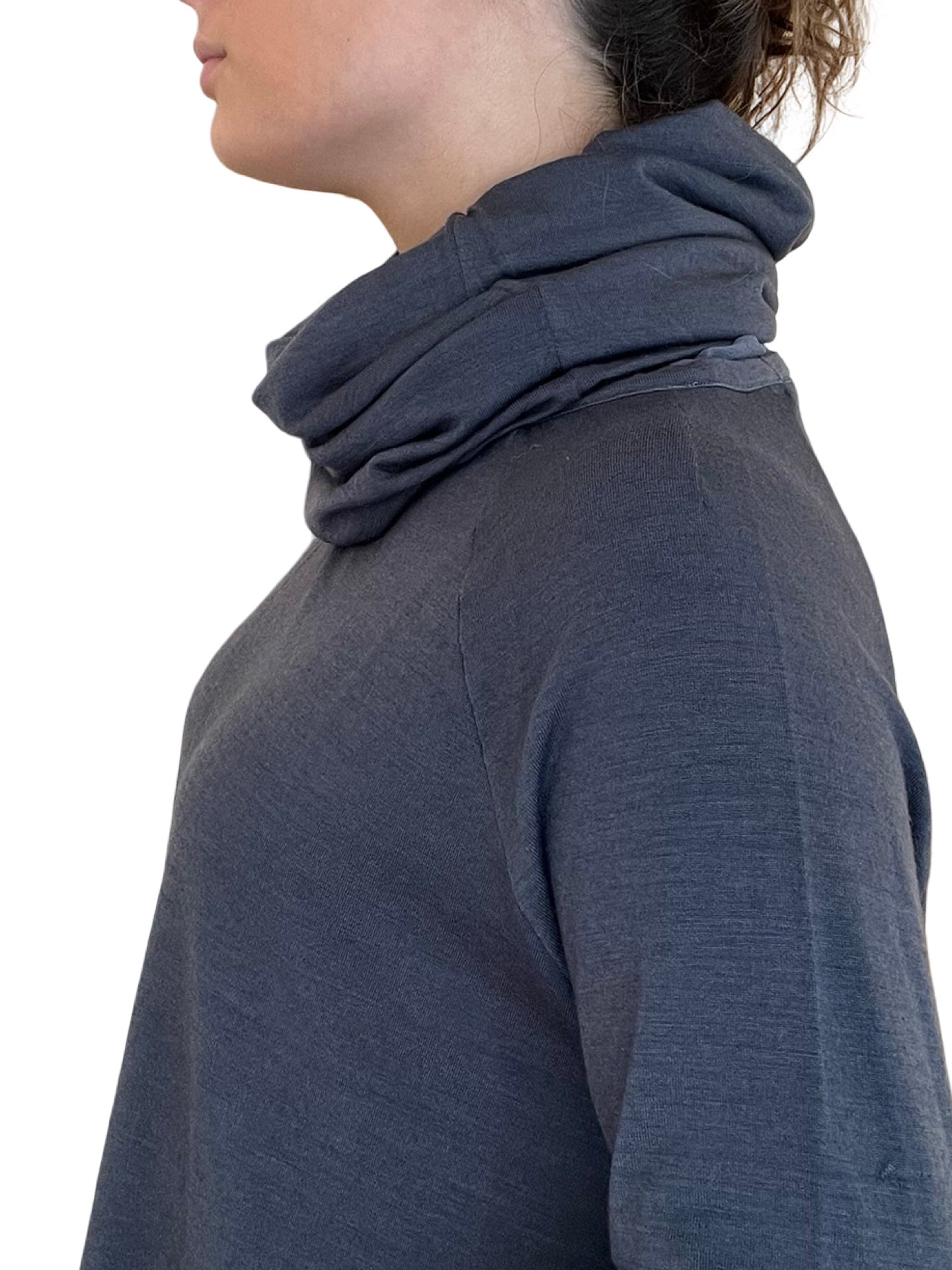 Chemise c-zéro en soie en laine